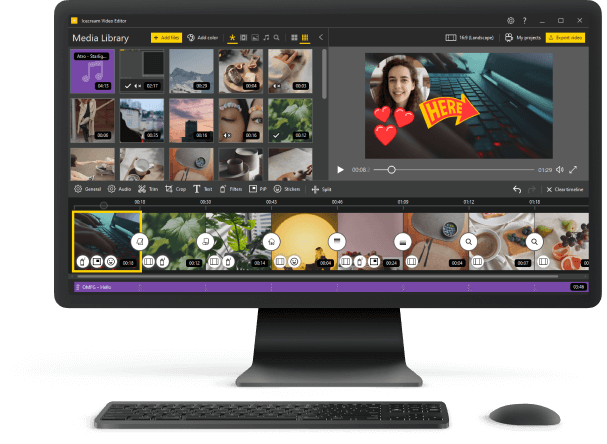 Video-Editor desktop